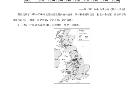 押江苏卷第19题小论文题型（原卷版）_07高考历史_2024年新高考资料_52024三轮冲刺_备战2024年高考历史临考题号押题（江苏专用）323111722