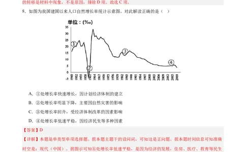 单元突破卷10改革开放和社会主义现代化建设新时期（解析版）_07高考历史_2025年新高考资料_一轮复习_2025年高考历史一轮复习考点通关卷（新高考通用）