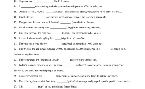 单元提升卷12Unit1FestivalsandCelebrations（原卷版）_03高考英语_新高考复习资料_2024年新高考资料_一轮复习资料_完2024年高考英语一轮复习考点通关卷（新高考）_单元提升卷（01-16）