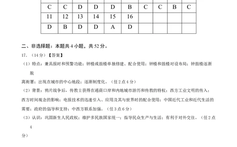 历史（广东卷）（参考答案）_07高考历史_2024年新高考资料_52024三轮冲刺_备战2024年高考历史抢分秘籍（新高考专用）320991418