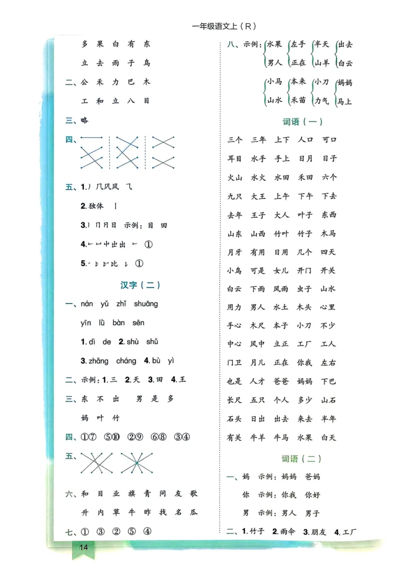 25秋黄冈小状元作业本1上语文-答案_小学1-6年级《黄冈小状元》含测评卷和作业本_「25秋黄冈小状元1-6年级上册语文」含测评卷+答案_25秋黄冈小状元作业本一年级上册语文