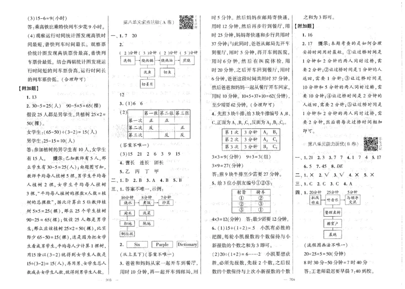 25秋《学霸提优大试卷》数学人教4上(1)_小学教辅2026新版+暑假衔接_25秋《学霸提优大试卷》数学人教1-6年级上册