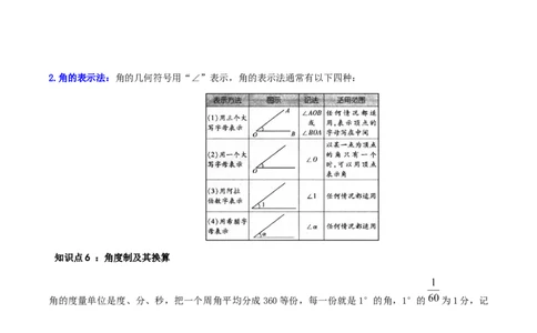 第四章基本平面图形知识归纳与题型突破（题型清单）（十一题型清单）（解析版）-2024-2025学年七年级数学上册单元速记&middot;巧练（北师大版2024）_北师大初中数学_7上-北师大版初中数学