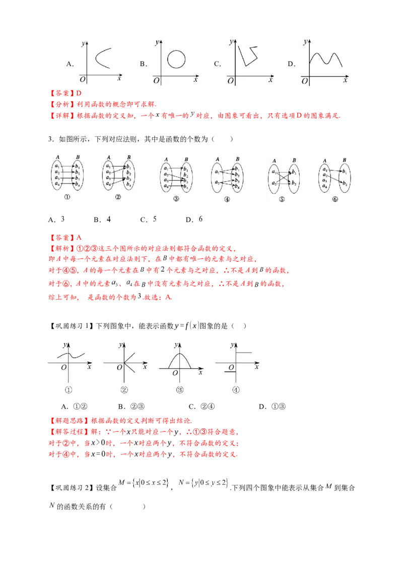 热点专题2-1函数的基本概念及其性质（解析式，定义域，值域）（解析版）_2025年新高考资料_二轮复习_2025年高考数学二轮热点题型追踪与重难点专题突破（新高考专用）