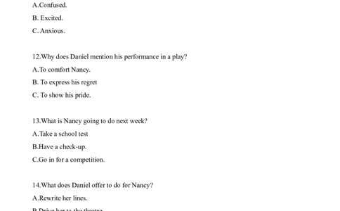 2021高考英语全国乙卷听力（习题）_全国高考模拟卷_2021-2025年高考听力真题速练-2026届高考英语专题复习_2021高考英语真题听力_2021高考英语全国乙卷听力