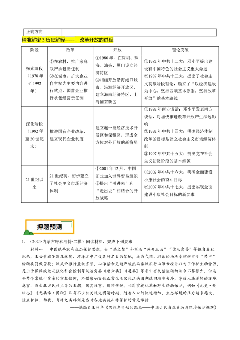 押第19题中国现代化（解析版）_07高考历史_2024年新高考资料_52024三轮冲刺_备战2024年高考历史临考题号押题（辽宁、黑龙江、吉林专用）322866720