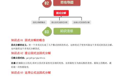 第四章第01讲因式分解(10类热点题型讲练)（原卷版）_北师大初中数学_8下-北师大版初中数学_旧版-可参考_05习题试卷_帮课堂2023-2024学年八年级数学下册同步学与练（北师大版）