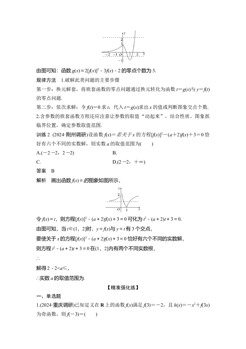 微专题3　抽象函数与嵌套函数_2025年新高考资料_二轮复习_2025届高考数学二轮复习课件+练习_2025届高中数学二轮复习微专题3　抽象函数与嵌套函数（课件+练习）