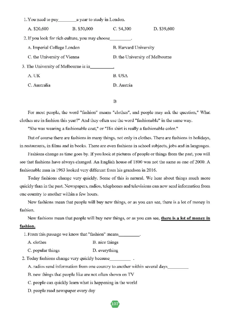 北京小升初英语分班考真题汇编_北京小升初全套文件_英语2