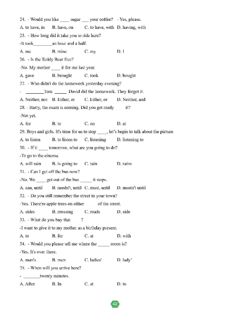 北京小升初英语分班考真题汇编_北京小升初全套文件_英语2
