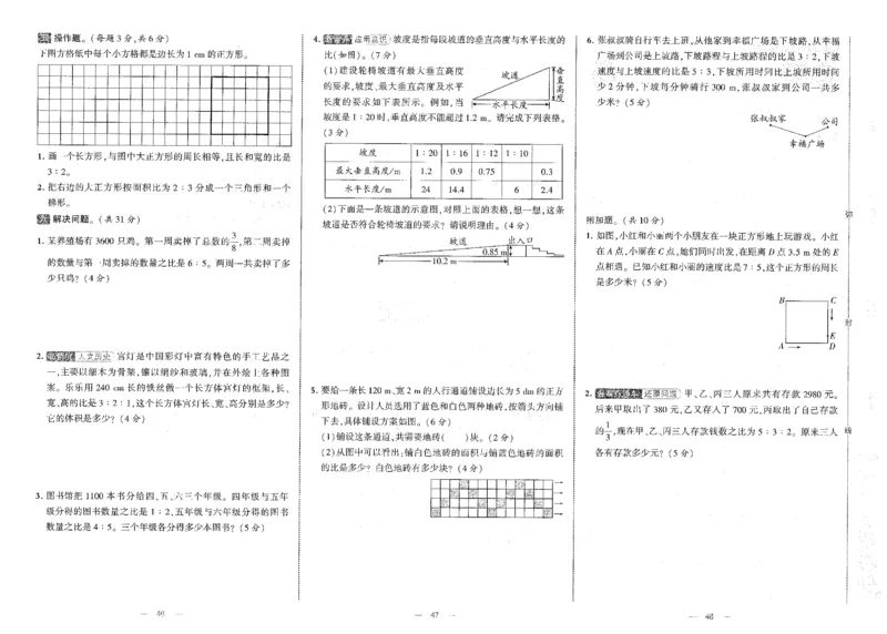25秋《学霸提优大试卷》数学人教6上_小学教辅2026新版+暑假衔接_25秋《学霸提优大试卷》数学人教1-6年级上册