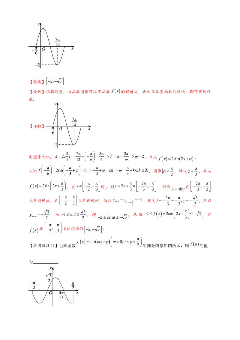 热点专题4-3三角函数图象与性质11类常考题型汇总（解析版）_2025年新高考资料_二轮复习_2025年高考数学二轮热点题型追踪与重难点专题突破（新高考专用）