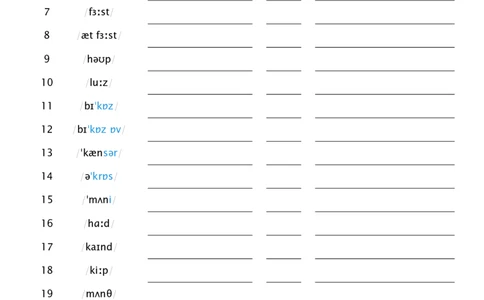 Unit1音标默单词_小学教辅2026新版+暑假衔接_《小学英语单词默写表》_外研版（三起）_3-6年级上册_2025秋四年级上册新教材单词默写_Unit1