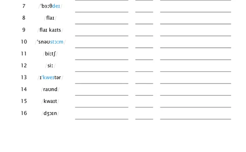 Unit4音标默单词_小学教辅2026新版+暑假衔接_《小学英语单词默写表》_外研版（三起）_3-6年级上册_2025秋四年级上册新教材单词默写_Unit4