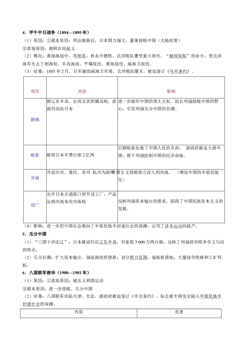 历史-2024年高考考前最后一课（word版）_07高考历史_2024年新高考资料_52024三轮冲刺_历史（含PDF版，可直接打印）-2024年高考考前最后一课
