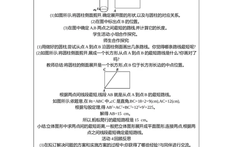 问题解决策略：反思教案（表格式）2025-2026学年数学北师大版（2024）八年级上册_北师大初中数学_8上-北师大版初中数学_初中数学北师大8上-2025秋季新版_第二套推荐25