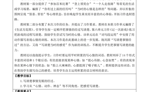 习作：我的心儿怦怦跳优质版教案_25秋1-6年级语文上册课件教案_25秋统编版语文四年级上册_统编版语文四年级上册教学资源包（25秋七彩课堂）_8.第八单元_习作：我的心儿怦怦跳_教案