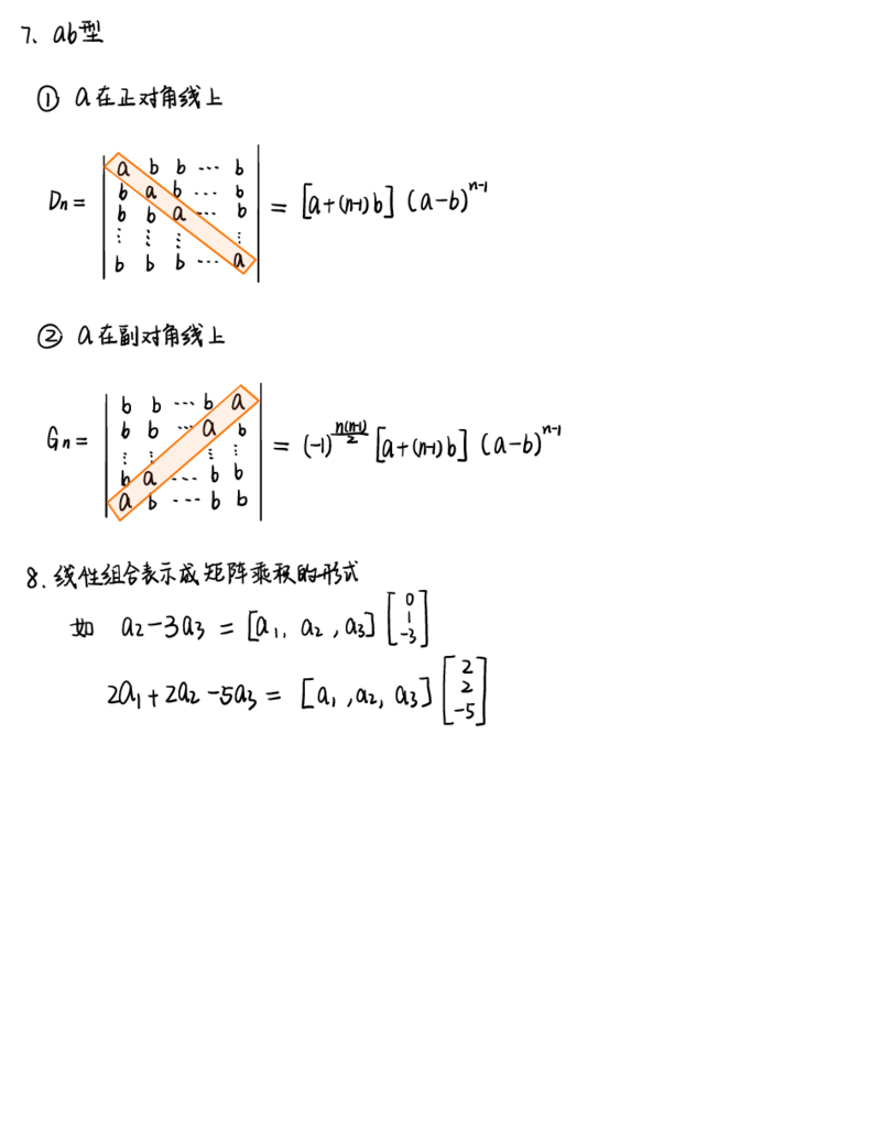 李永乐线代白底版_27考研真题_考研数学一、二、三历年真题+考研数学资料（1994-2026）_数学高分笔记_线代笔记