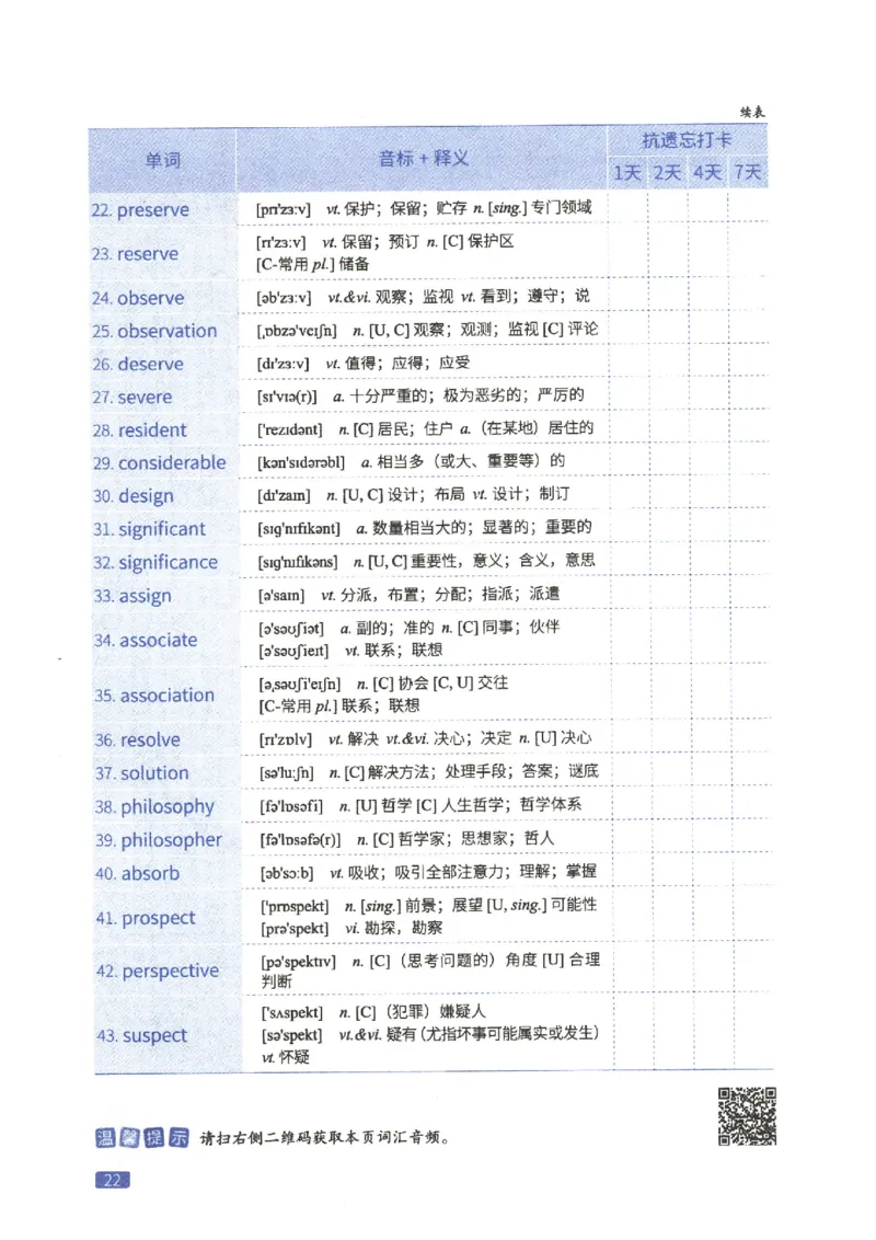 27考研词汇闪过真题重点高频词精缩本_27考研真题_考研英语一、二真题+解析（1994-2026）_考研词汇默写本合集_02.词汇闪过_附册（共9本）