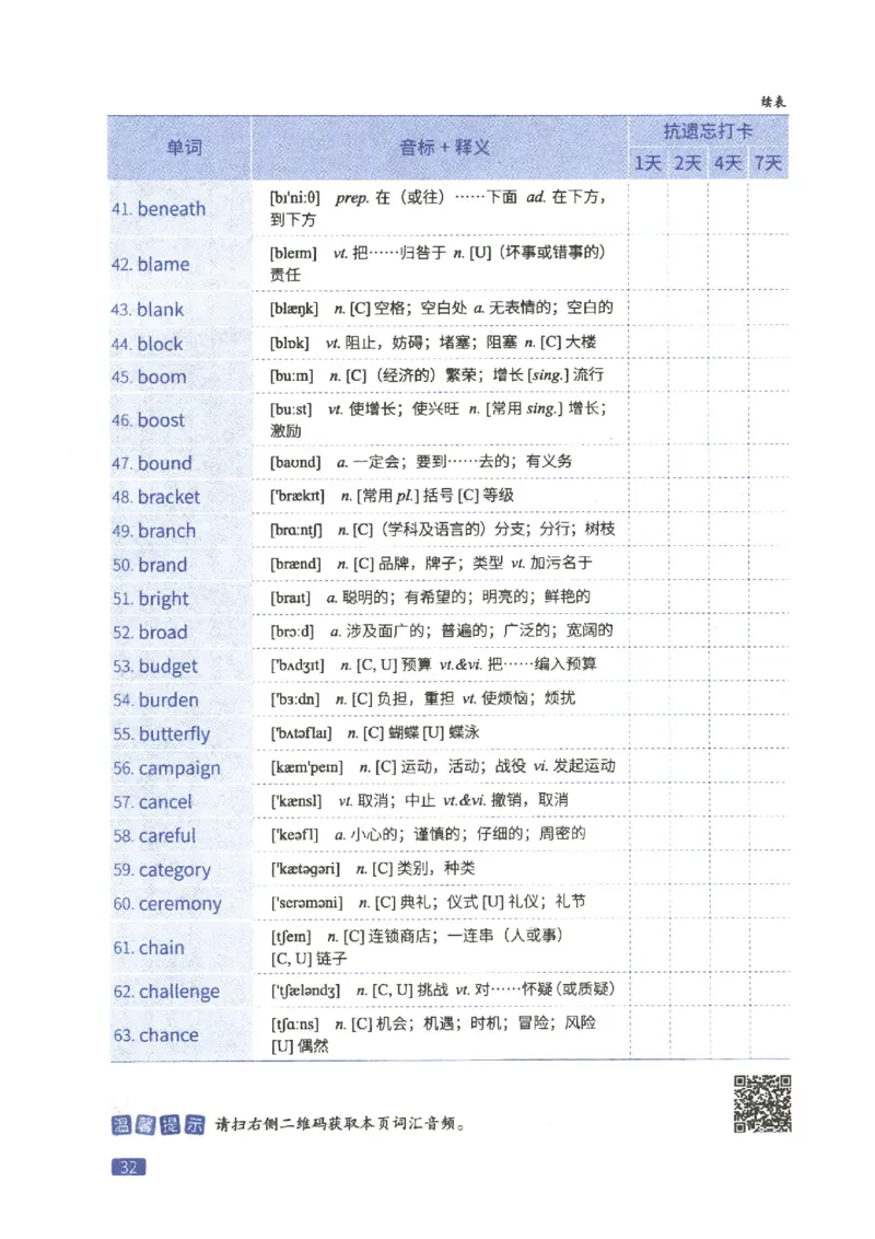 27考研词汇闪过真题重点高频词精缩本_27考研真题_考研英语一、二真题+解析（1994-2026）_考研词汇默写本合集_02.词汇闪过_附册（共9本）