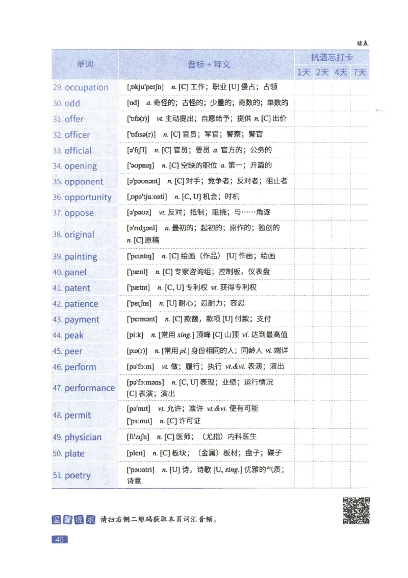 27考研词汇闪过真题重点高频词精缩本_27考研真题_考研英语一、二真题+解析（1994-2026）_考研词汇默写本合集_02.词汇闪过_附册（共9本）