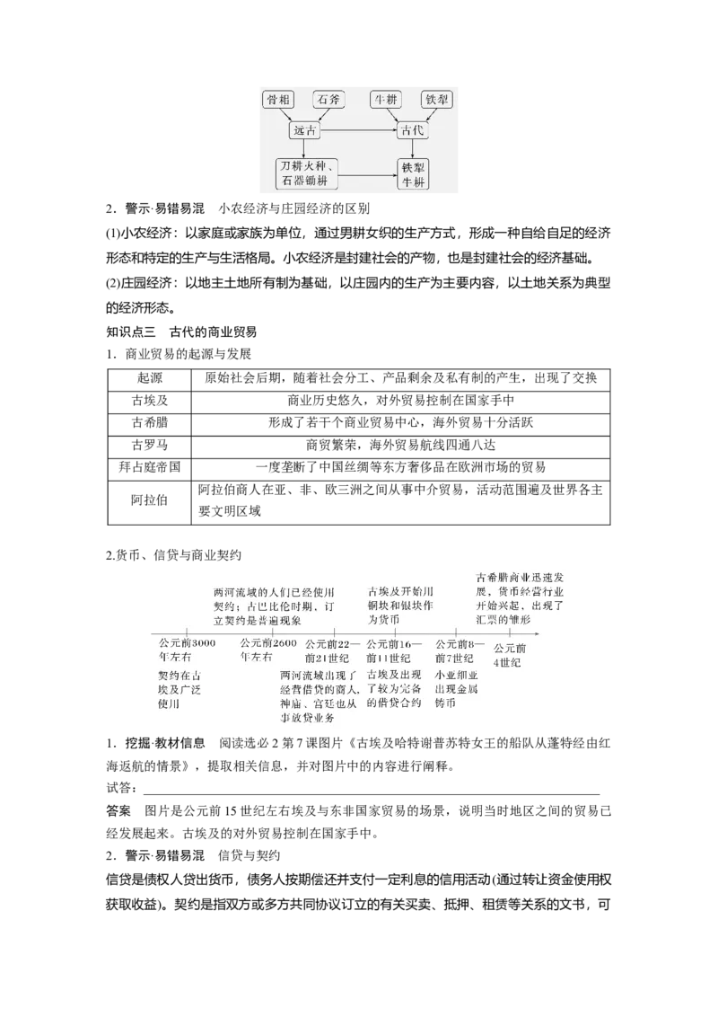 板块四　第十四单元　第45讲　古代世界的经济与社会生活_07高考历史_2025年新高考资料_一轮复习_2025高考大一轮复习讲义+课件精准备考2025年新高三历史一轮复习备课课件（完结）_899
