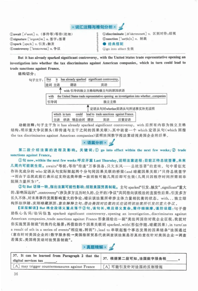 2020年考研英语一真题解析_27考研真题_考研英语一、二真题+解析（1994-2026）_考研英语真题阅读手译本_真题解析_英一_2010-2025考研英语解析