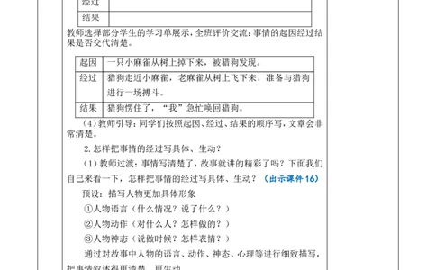 习作：生活万花筒优质版教案_25秋1-6年级语文上册课件教案_25秋统编版语文四年级上册_统编版语文四年级上册教学资源包（25秋七彩课堂）_5.第五单元_习作：生活万花筒_教案