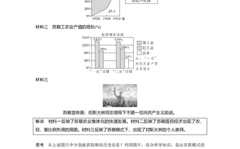 板块四　第十四单元　第41讲　苏联建设社会主义的实践_07高考历史_2025年新高考资料_一轮复习_2025高考大一轮复习讲义+课件精准备考2025年新高三历史一轮复习备课课件（完结）