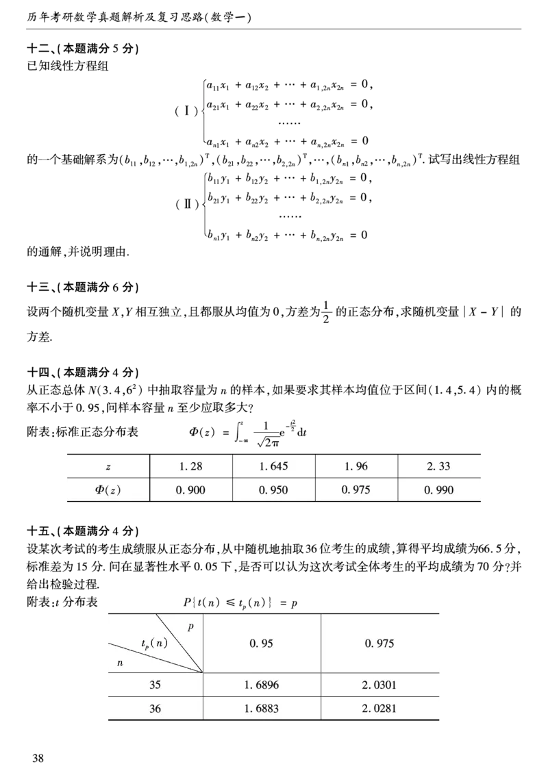合集1987-2009年考研数学一真题公众号：西米研考_27考研真题_考研数学一、二、三历年真题+考研数学资料（1994-2026）_考研数学真题（1987-2026）_考研数学历年真题（1987-2024）