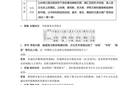 板块一　第三单元　第7讲　三国至隋唐的文化_07高考历史_2025年新高考资料_一轮复习_2025高考大一轮复习讲义+课件精准备考2025年新高三历史一轮复习备课课件（完结）_202