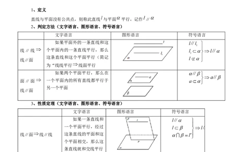 第03讲直线、平面平行的判定与性质（八大题型）（讲义）（原卷版）_2025年新高考资料_一轮复习_2025年高考数学一轮复习讲练测（新教材新高考，含2024高考真题）