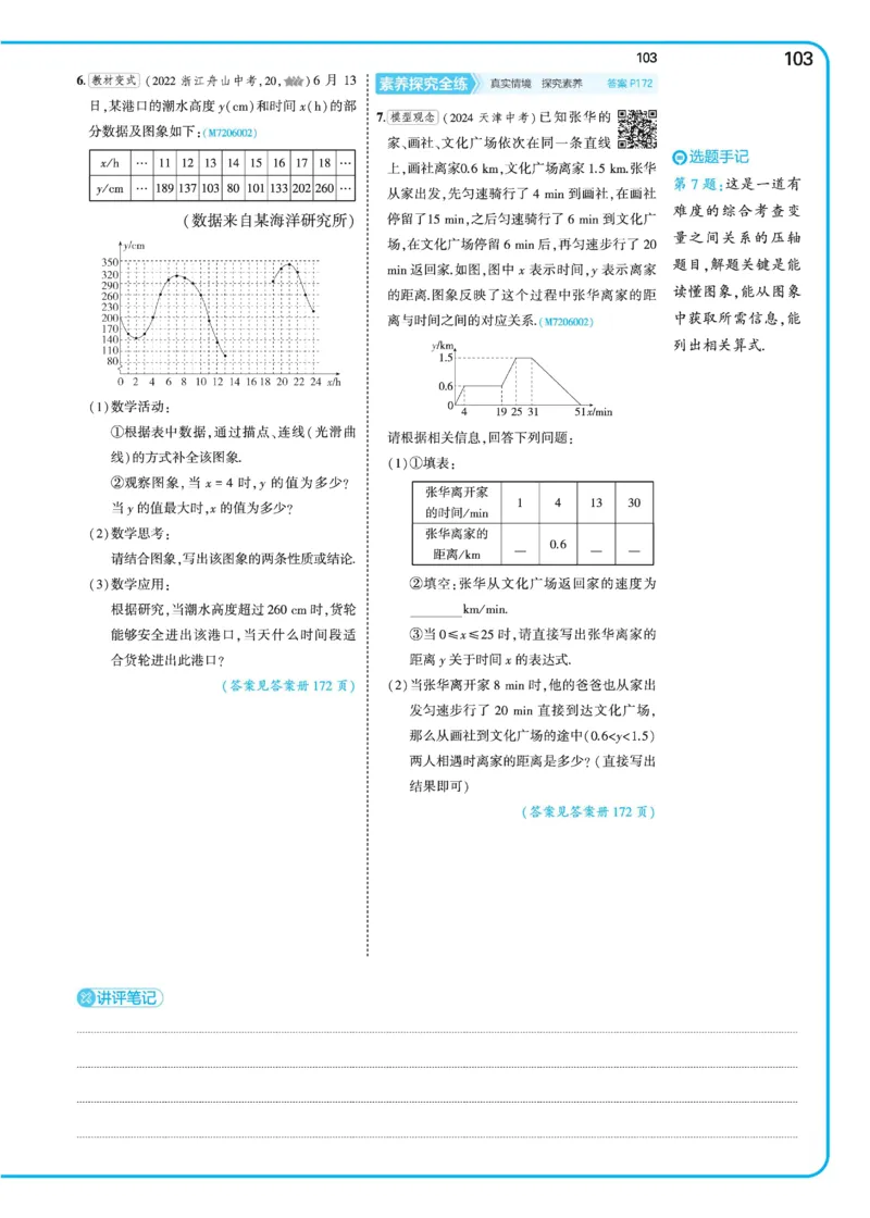 2025《5.3同步练习&bull;全练讲评》数学七下(北师)_北师大初中数学_7下-北师大版初中数学_7下-初中数学北师大版（2025春季新版）持续更新_6.习题试卷_同步练习_第2套（同步练习全解全析）