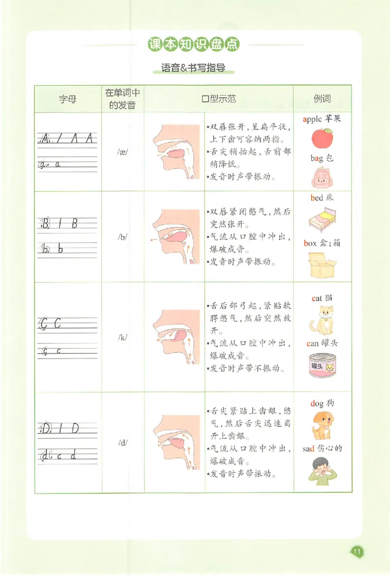 三年级英语人教PEP版上册25秋《一本课本预习笔记》_语数英1-6年级《一本课本预习笔记》_英语人教PEP版上册_三年级英语人教PEP版上册25秋《一本课本预习笔记》(3)