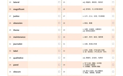 2027考研英语红宝书（乱序版）A4默写版_27考研真题_考研英语一、二真题+解析（1994-2026）_03.红宝书_默写本(含正序、乱序、中英对照版)_乱序版-对照中+英默写