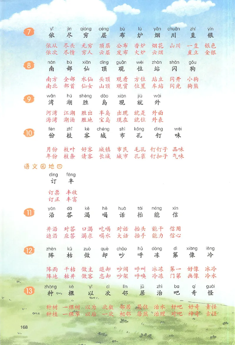 二年级语文人教版上册25秋《一本课本预习笔记》_语数英1-6年级《一本课本预习笔记》_语文人教版上册_二年级语文人教版上册25秋《一本课本预习笔记》(1)