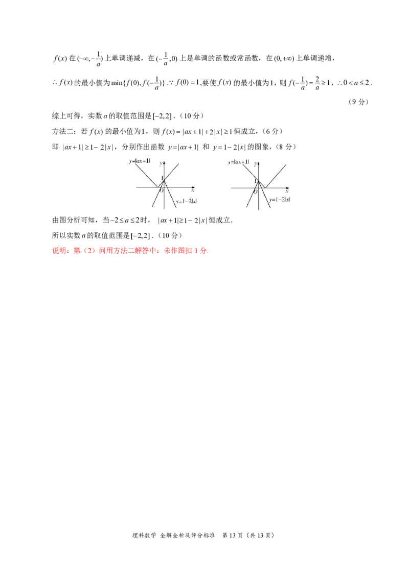 理科数学-2023年高三1月大联考（全国乙卷）（全解全析及评分标准）_02高考数学_数学高考模拟题_2023年模拟题_老高考_2023届高三上学期1月大联考（全国乙卷）理科数学