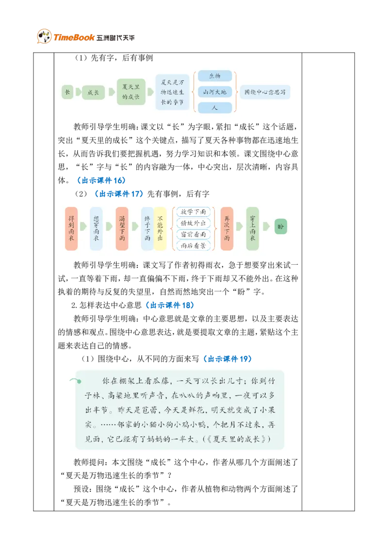 习作：围绕中心意思写优质版教案_25秋1-6年级语文上册课件教案_25秋统编版语文六年级上册_统编版语文六年级上册教学资源包（25秋七彩课堂）_5.第五单元_习作：围绕中心意思写_教案