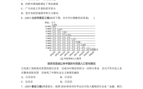 板块三　第十单元　训练28中国特色社会主义新时代_07高考历史_2025年新高考资料_一轮复习_2025高考大一轮复习讲义+课件精准备考2025年新高三历史一轮复习备课课件（完结）