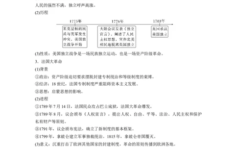 板块四　第十二单元　第35讲　资产阶级革命与资本主义制度的确立_07高考历史_2025年新高考资料_一轮复习_2025高考大一轮复习历史（人教版）_配套word版文档板块一第2单元&mdash;板块四