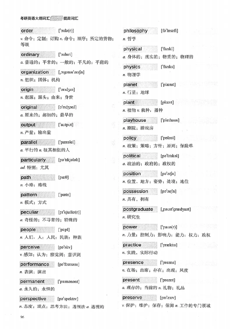 26考研英语大纲词汇5500提高词汇-新文道_27考研真题_考研英语一、二真题+解析（1994-2026）_考研英语大纲词汇