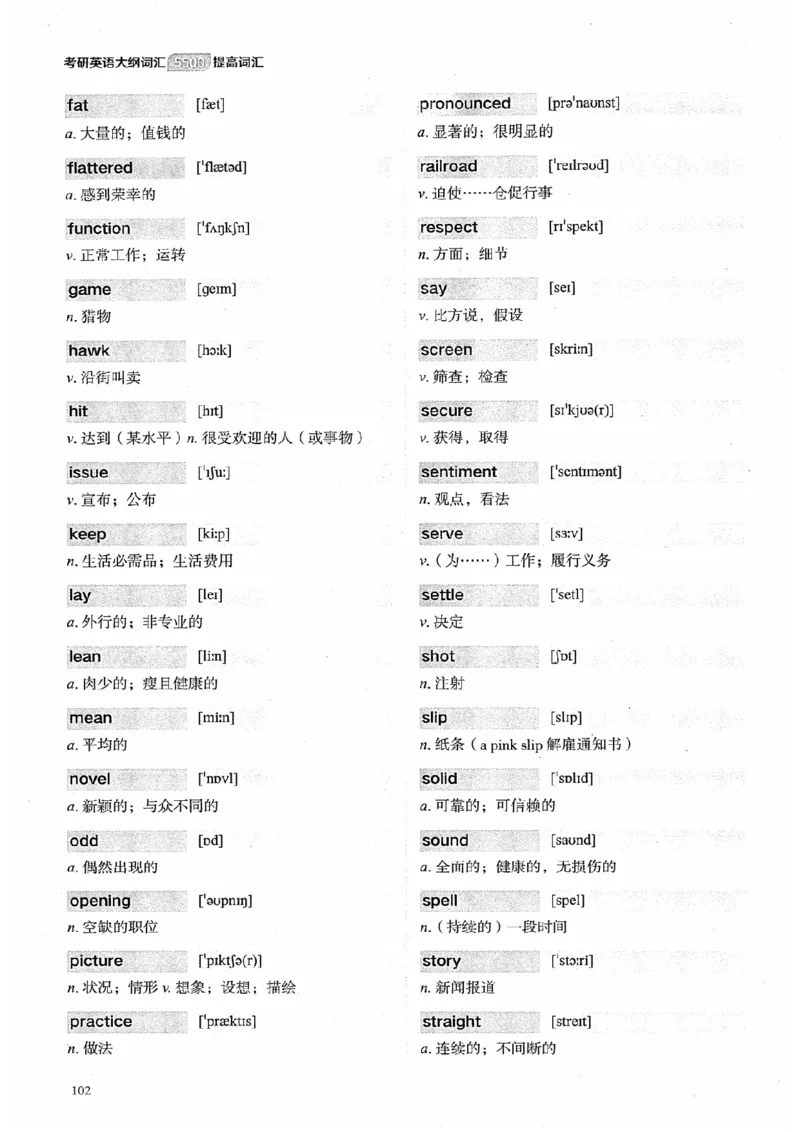 26考研英语大纲词汇5500提高词汇-新文道_27考研真题_考研英语一、二真题+解析（1994-2026）_考研英语大纲词汇