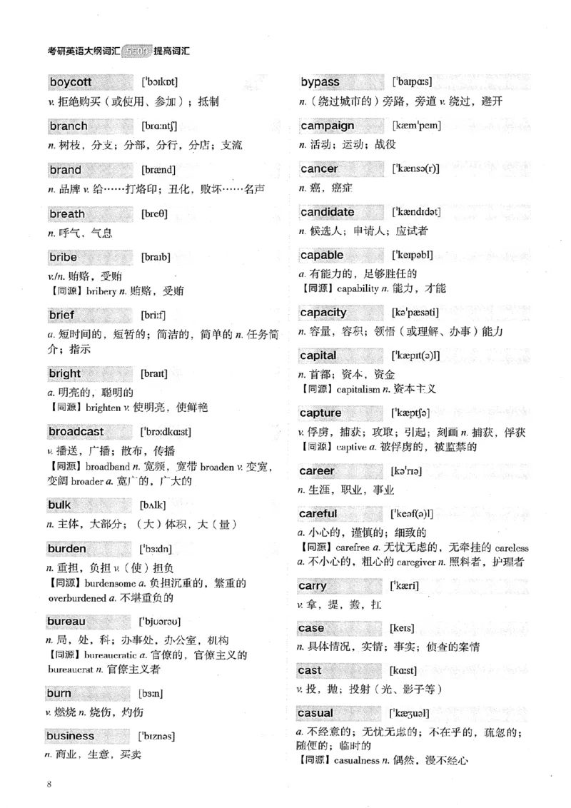 26考研英语大纲词汇5500提高词汇-新文道_27考研真题_考研英语一、二真题+解析（1994-2026）_考研英语大纲词汇