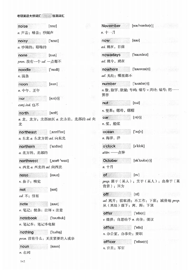 26考研英语大纲词汇5500提高词汇-新文道_27考研真题_考研英语一、二真题+解析（1994-2026）_考研英语大纲词汇