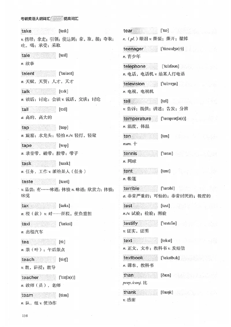 26考研英语大纲词汇5500提高词汇-新文道_27考研真题_考研英语一、二真题+解析（1994-2026）_考研英语大纲词汇