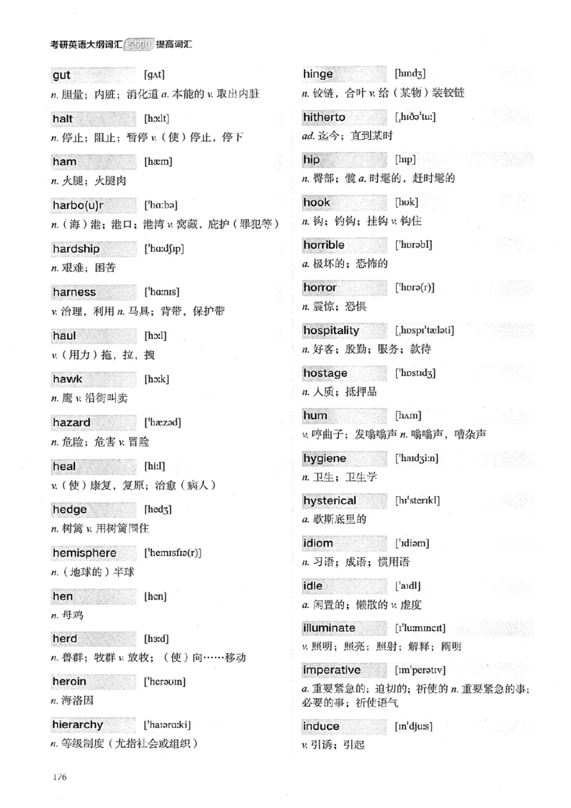 26考研英语大纲词汇5500提高词汇-新文道_27考研真题_考研英语一、二真题+解析（1994-2026）_考研英语大纲词汇