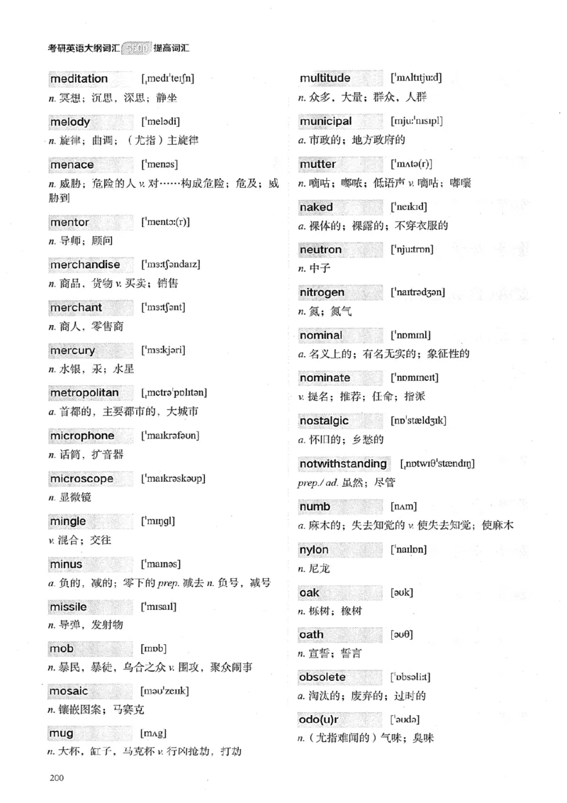 26考研英语大纲词汇5500提高词汇-新文道_27考研真题_考研英语一、二真题+解析（1994-2026）_考研英语大纲词汇