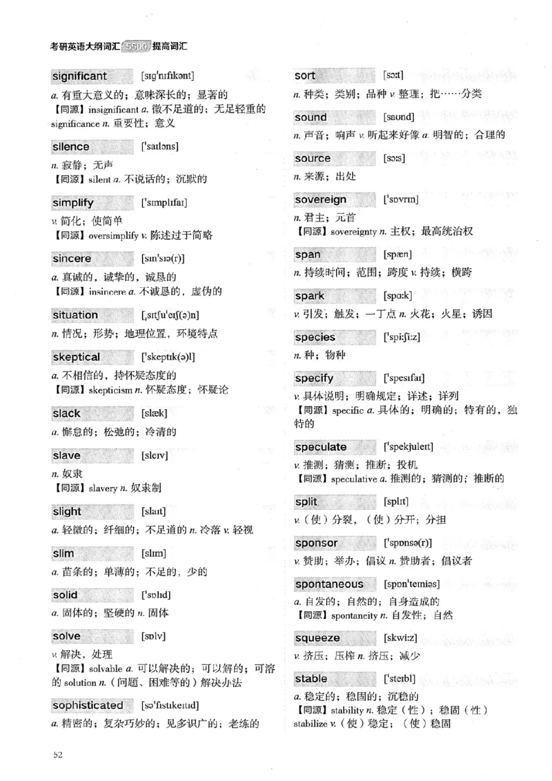 26考研英语大纲词汇5500提高词汇-新文道_27考研真题_考研英语一、二真题+解析（1994-2026）_考研英语大纲词汇