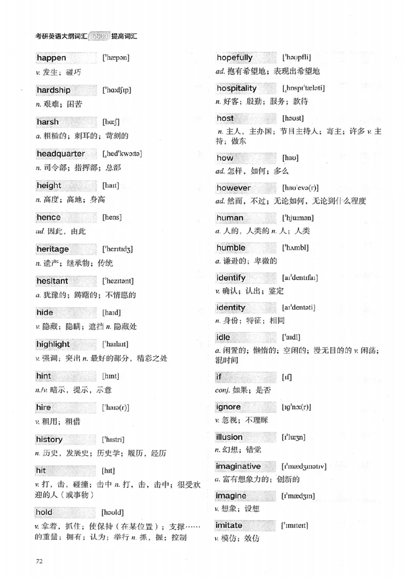 26考研英语大纲词汇5500提高词汇-新文道_27考研真题_考研英语一、二真题+解析（1994-2026）_考研英语大纲词汇