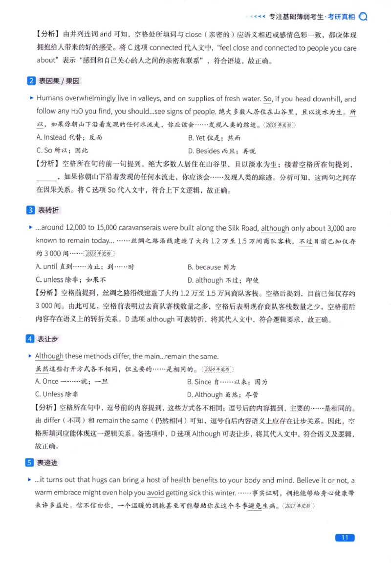 真题方法篇英语(一）_27考研真题_考研英语一、二真题+解析（1994-2026）_02.考研真相_2027《考研真相》（英一）